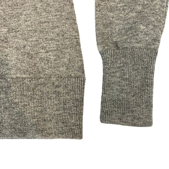 Ann Taylor Sweater Women Small Gray Wool Cashmere Long Sleeve Crew Neck Pullover - Picture 8 of 13